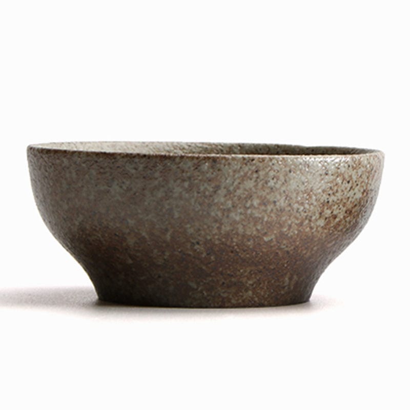 TEA TIME ESSENTIALS TEA C - Brown Maitaoji Japanese-Inspired Ceramic Tea Cups