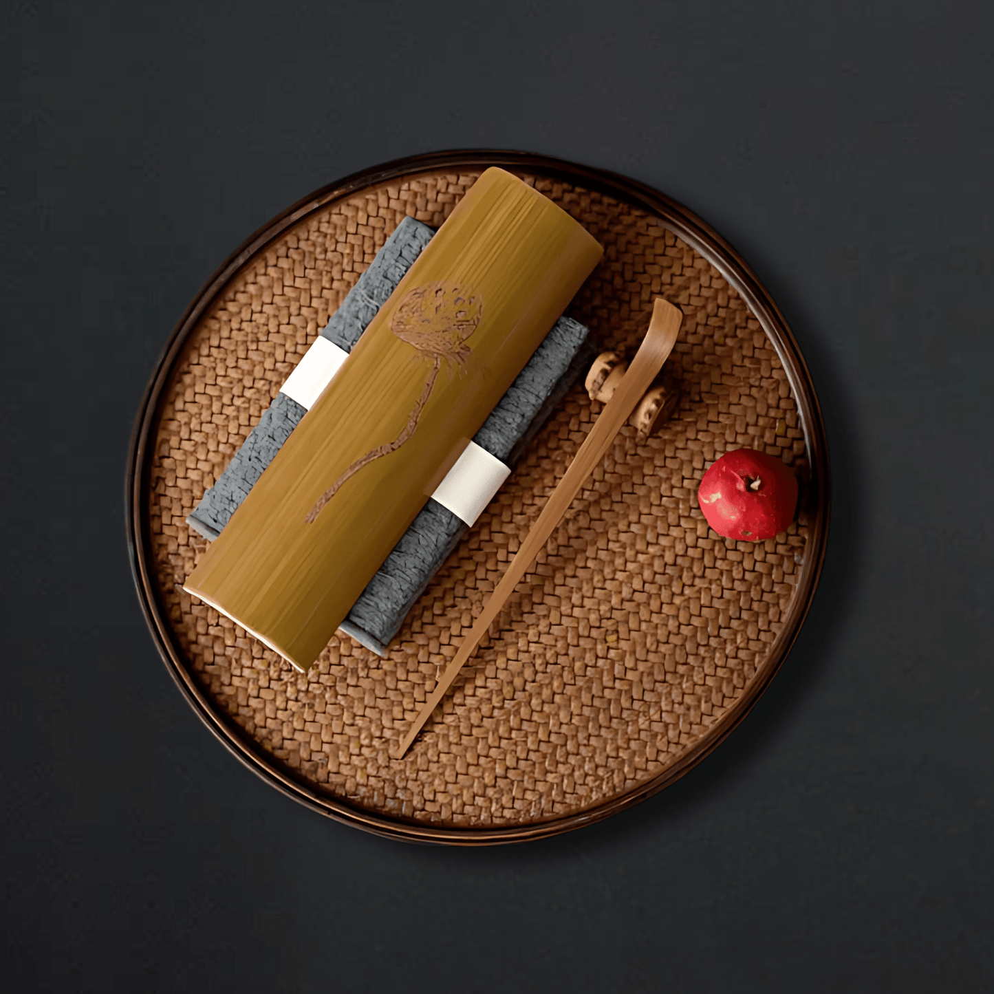 TEA TIME ESSENTIALS TEA Tranquil Bamboo Harmony Tea Scoop Set