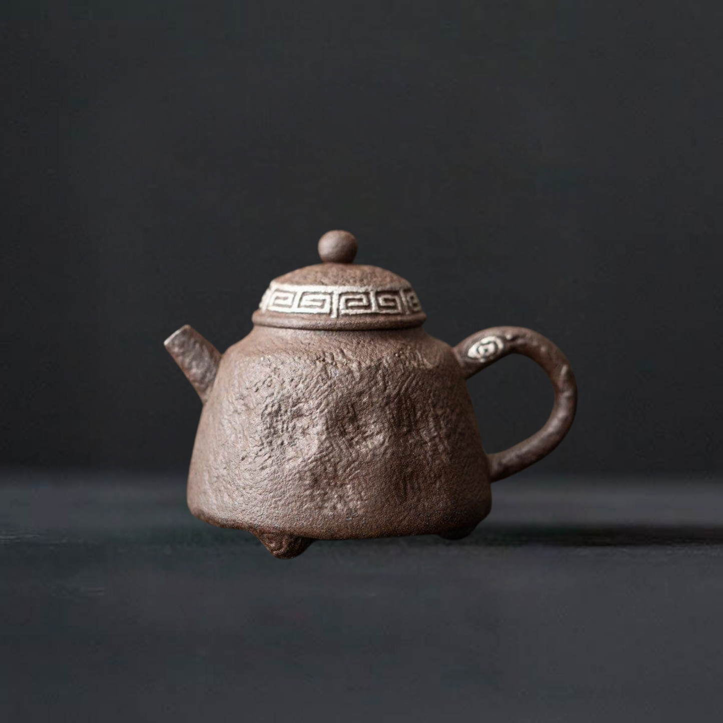 Bronze Glaze Stoneware Teapot