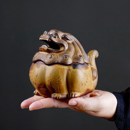 Fu Shi Harmony Ceramic Incense Burner