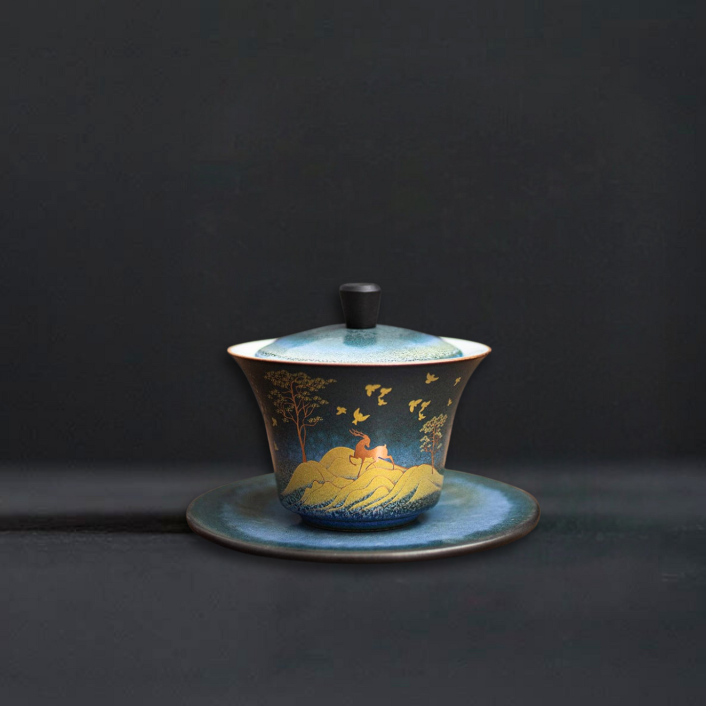 Celestial Deer Gaiwan Set