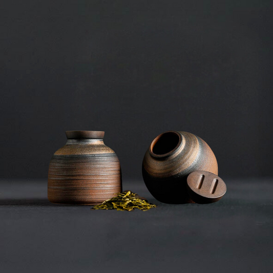 Tranquil Zen Sealed Tea Canisters