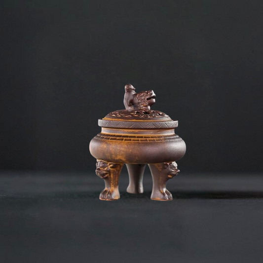 Lying Lion Backflow Incense Burner