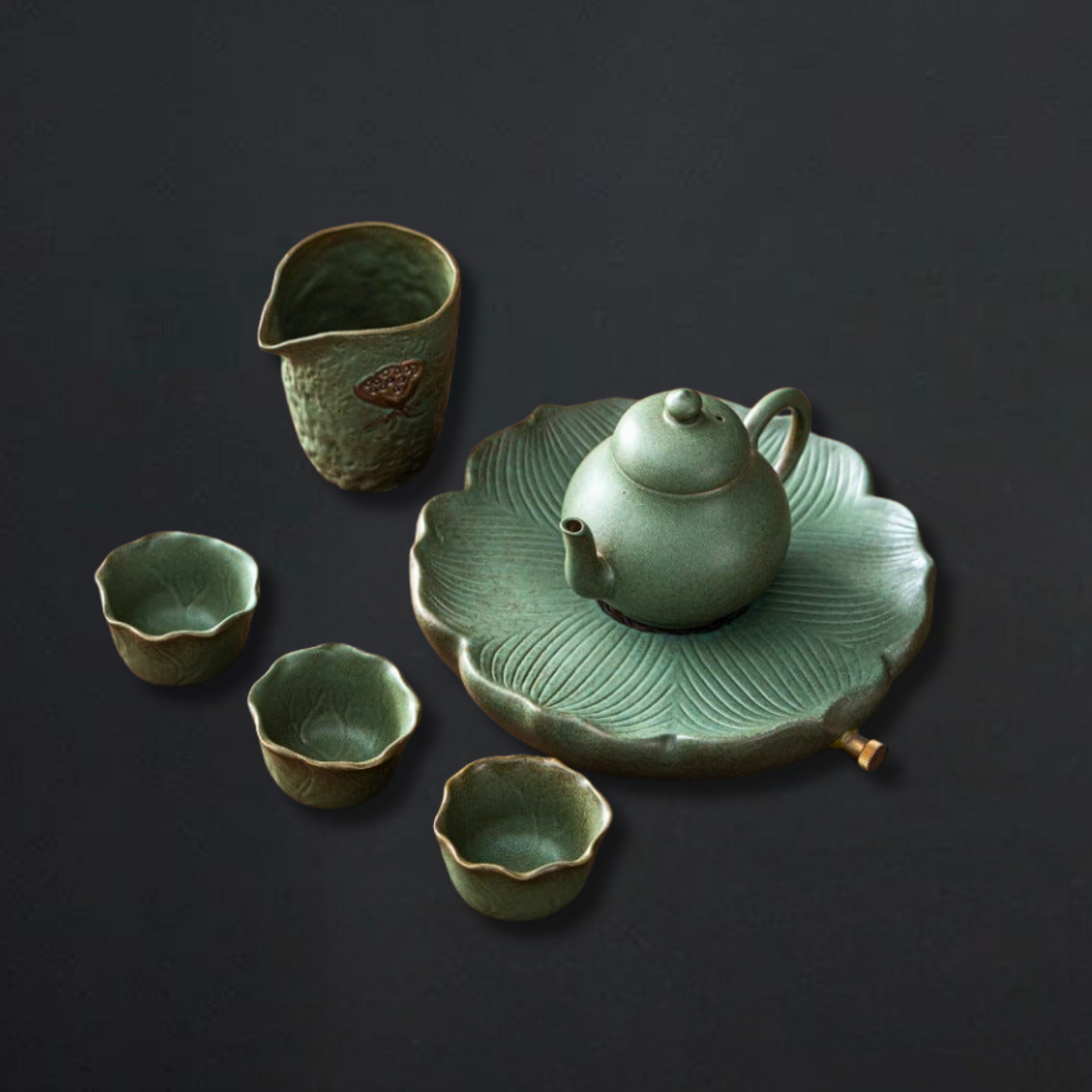 Tranquil Essence - Household Ceramic Tea Set