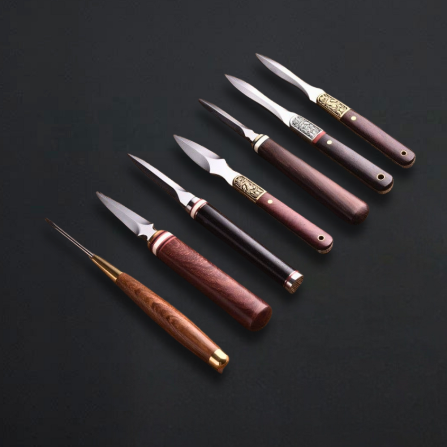 Zenithal Essence Pu'er Tea Knives Set