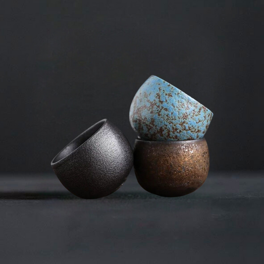 Zen Harmony Stoneware Meditation Tea Cup