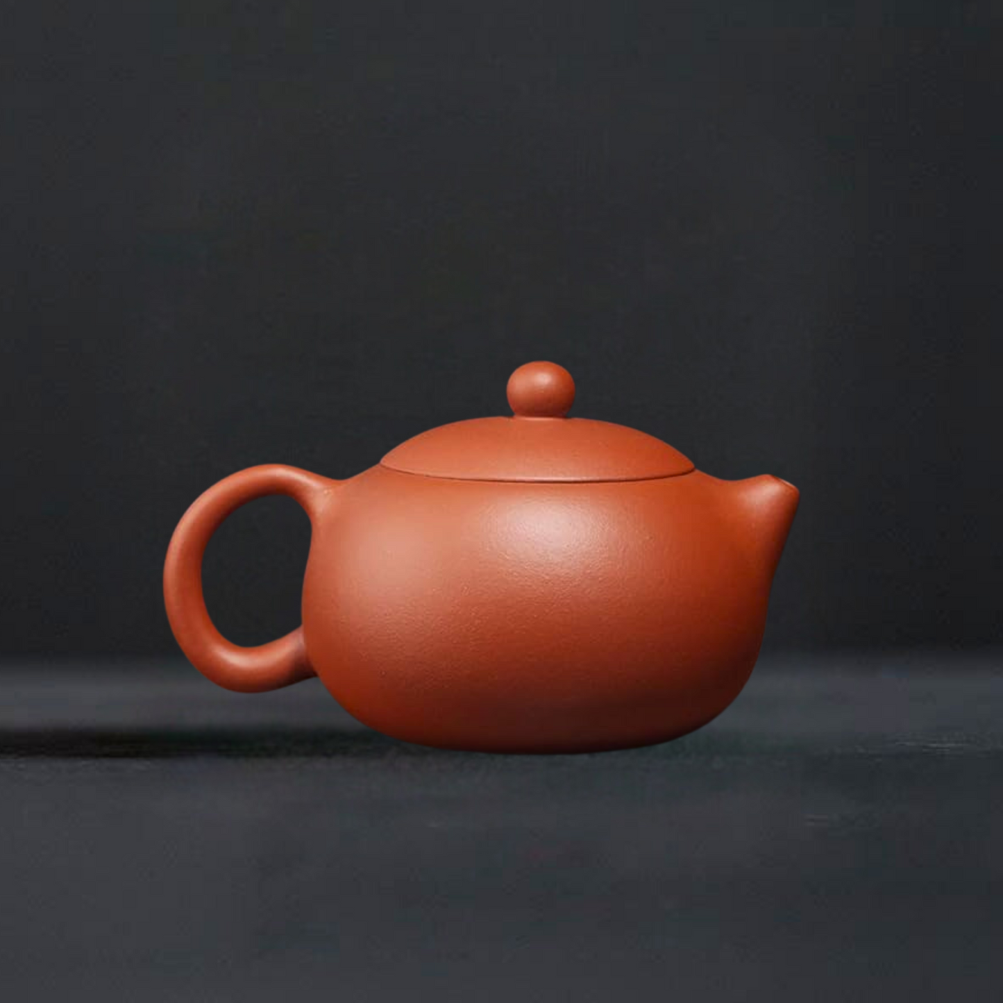 Essence of Tranquility - Handmade Chinese Red Ceramic Teapot