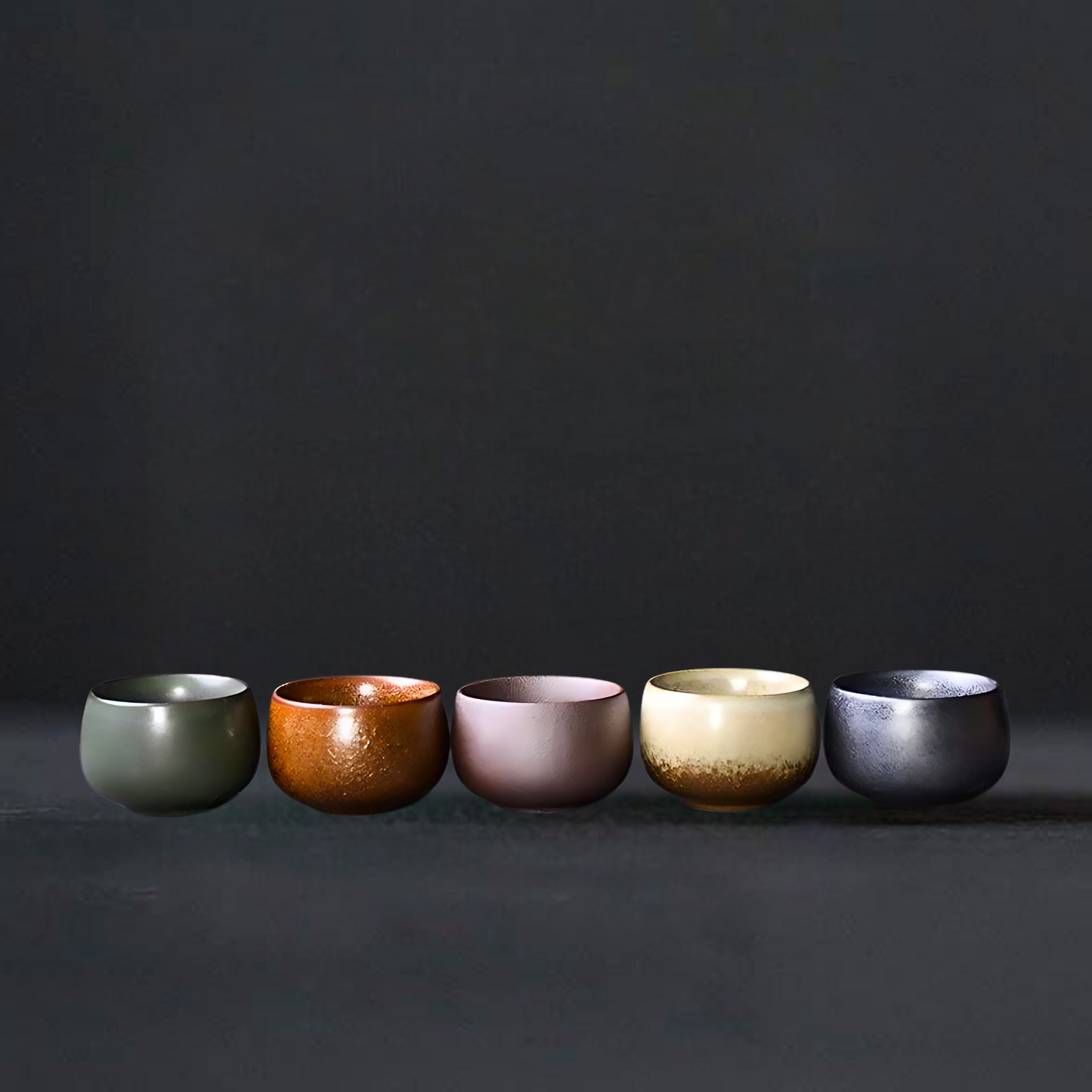 Japanese Five Elements Teacup Set