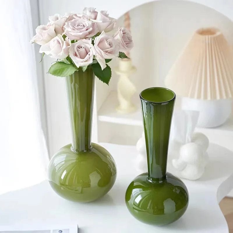 TEA TIME ESSENTIALS HOME DECOR Elegant Éclat: French Inspired Glass Vase Collection