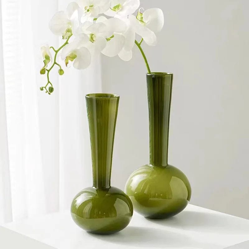 TEA TIME ESSENTIALS HOME DECOR Elegant Éclat: French Inspired Glass Vase Collection