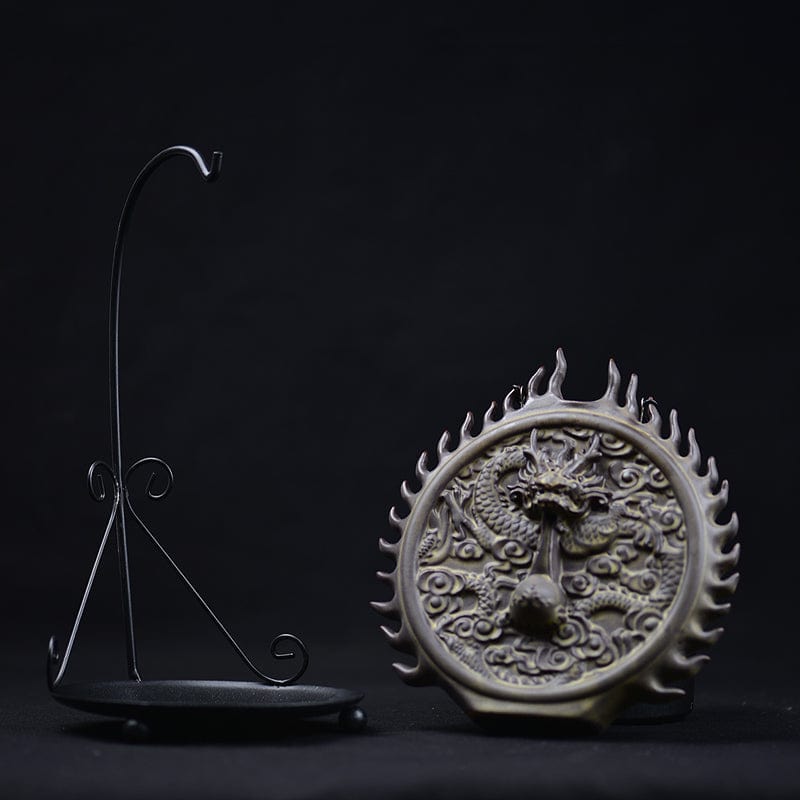 TEA TIME ESSENTIALS INCENSE BURNERS Dragon Dragon Reflux Incense Burner