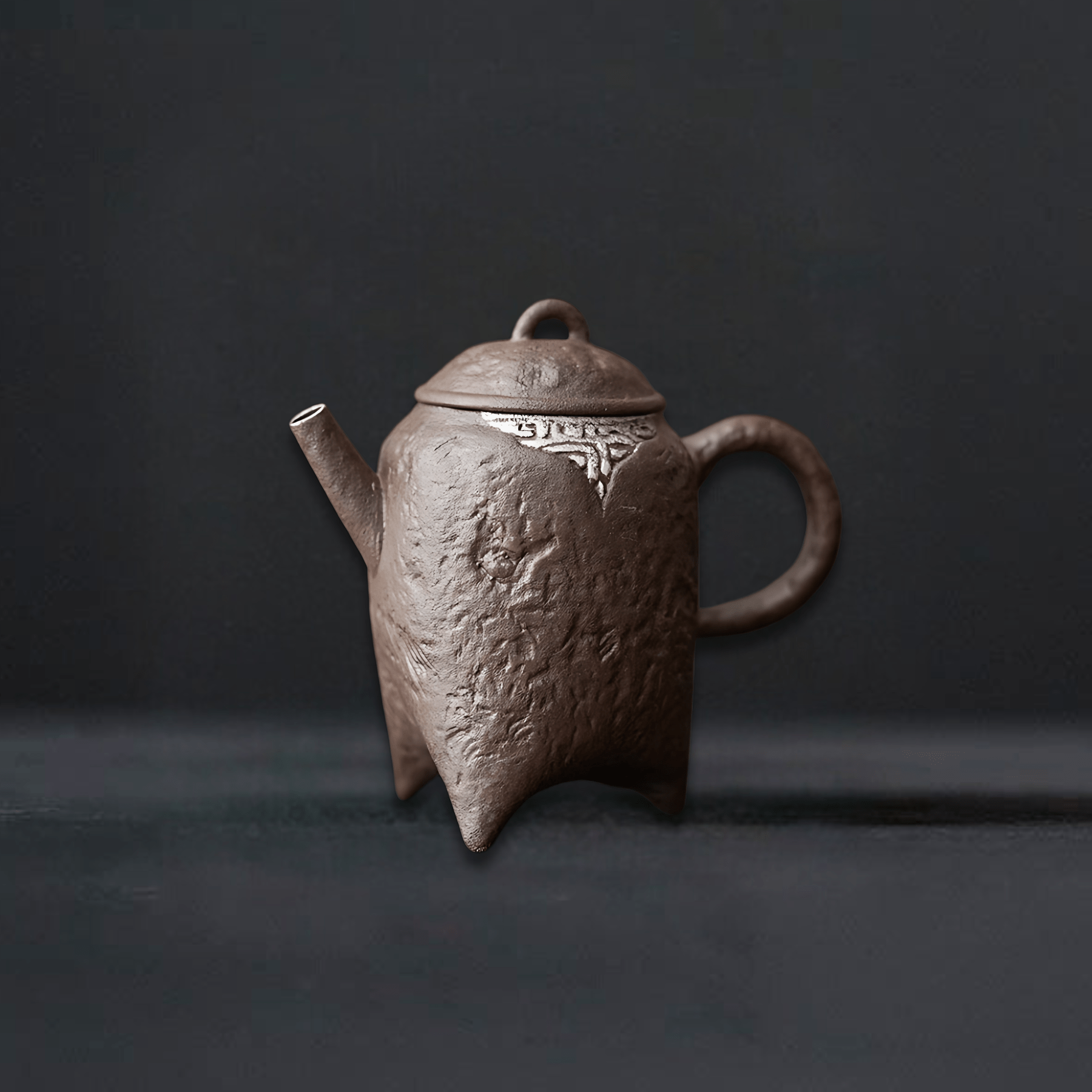 TEA TIME ESSENTIALS TEA Ancient Zhang Red Vintage Bronze Glaze Japanese Wangchuan Teapot Collection