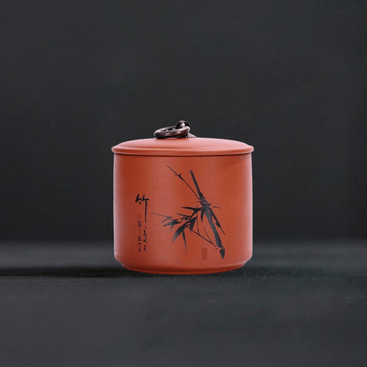 TEA TIME ESSENTIALS TEA Artisanal Harmony Zisha Tea Caddy