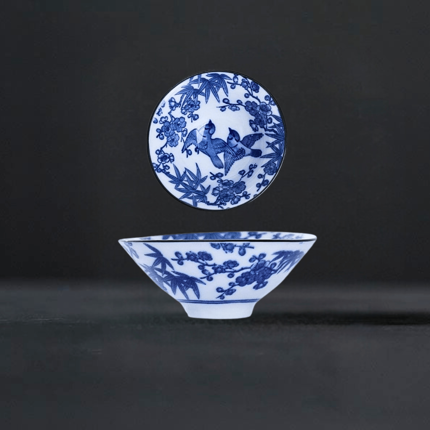 TEA TIME ESSENTIALS TEA Azure Elegance Tea Bowl