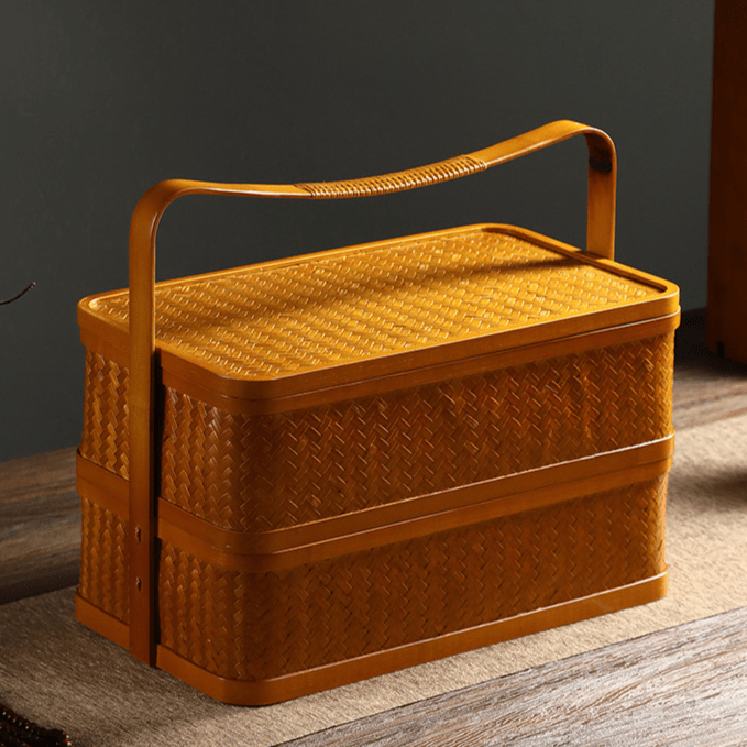 TEA TIME ESSENTIALS TEA Bamboo Tea Storage Box