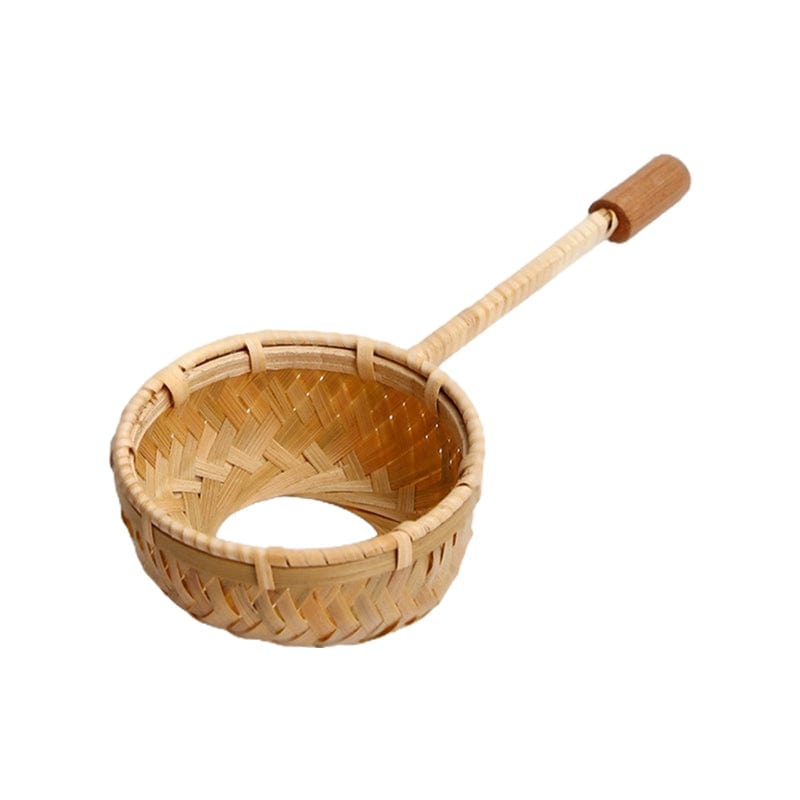 TEA TIME ESSENTIALS TEA Bamboo Weaving Vintage Japanese Style Bamboo Tea Ceremony Strainer