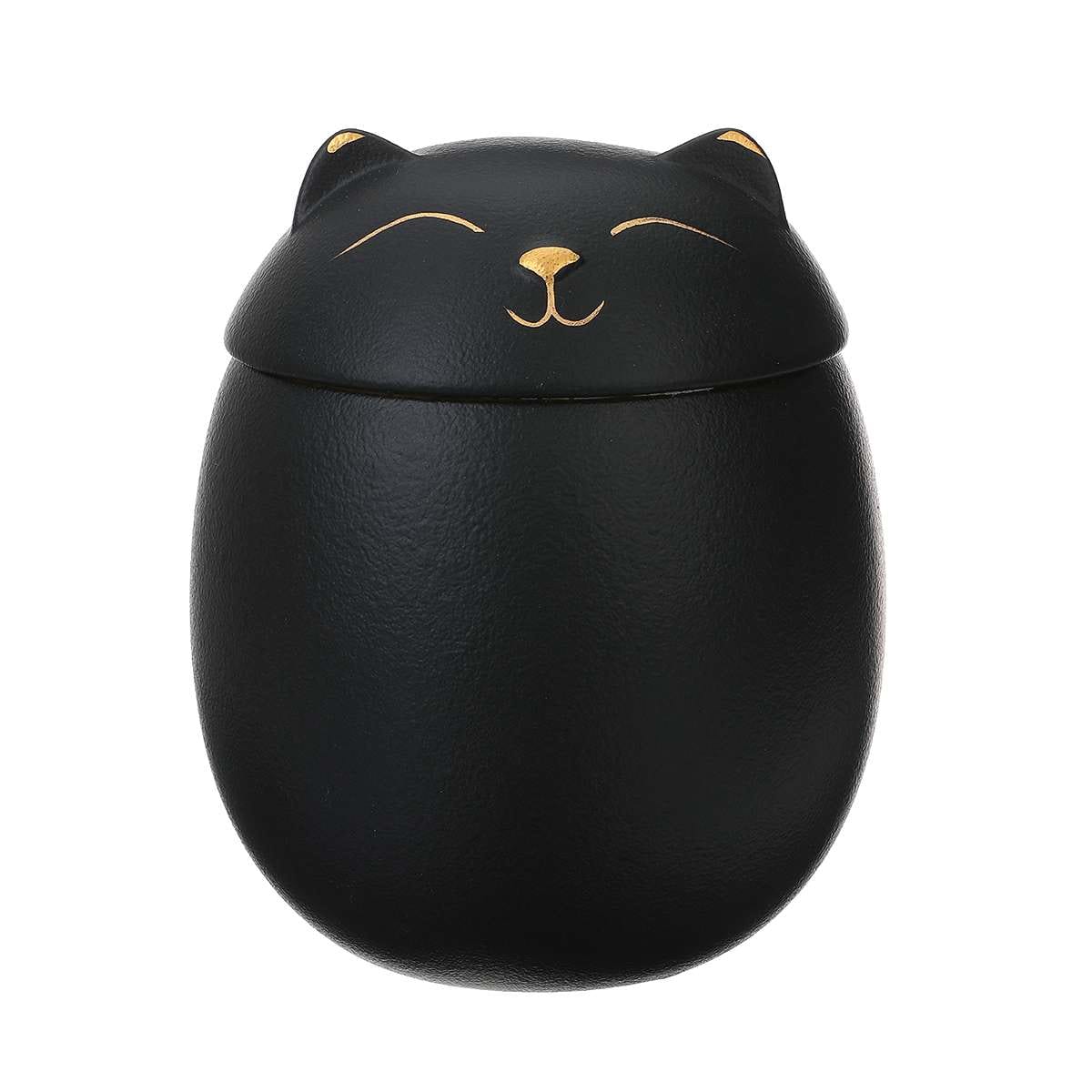 TEA TIME ESSENTIALS TEA Black / Large Purrfect Paws Ceramic Tea Cat