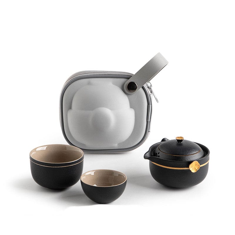 TEA TIME ESSENTIALS TEA Black Wanderlust BrewCraft - Nomadic Elegance Tea Set