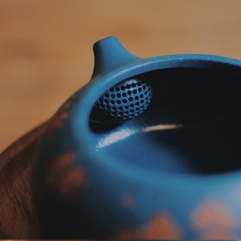 TEA TIME ESSENTIALS TEA Blue Aosixi Yixing Zisha Pot by Ziyun Tea House