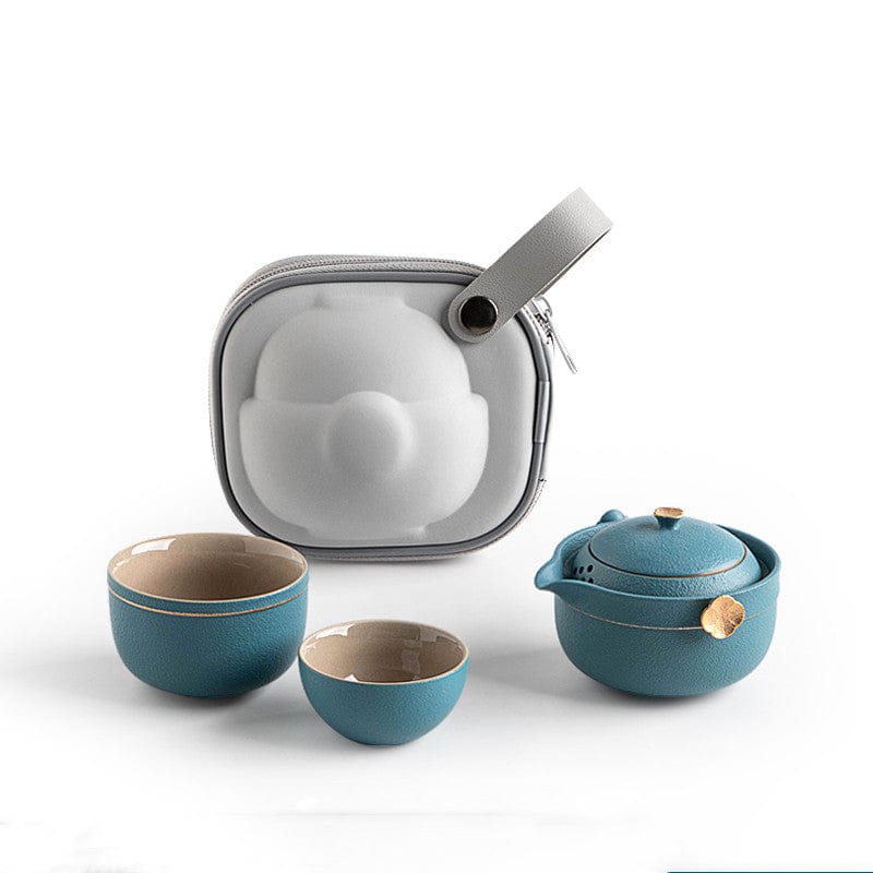 TEA TIME ESSENTIALS TEA Blue Wanderlust BrewCraft - Nomadic Elegance Tea Set