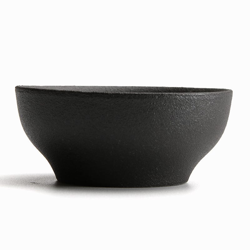 TEA TIME ESSENTIALS TEA C - Black Maitaoji Japanese-Inspired Ceramic Tea Cups