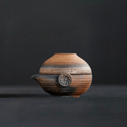 TEA TIME ESSENTIALS TEA Earth Zen Traveler's Stoneware Tea Set