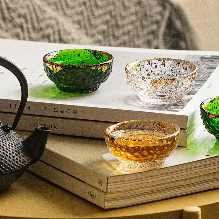 TEA TIME ESSENTIALS TEA Emerald Essence Crystal Tea Cup