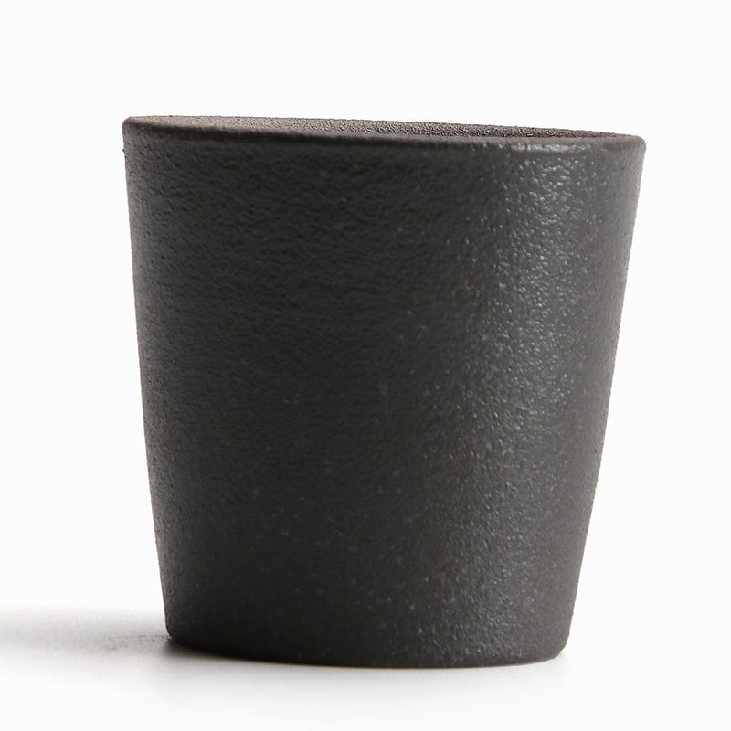 TEA TIME ESSENTIALS TEA F - Black Maitaoji Japanese-Inspired Ceramic Tea Cups