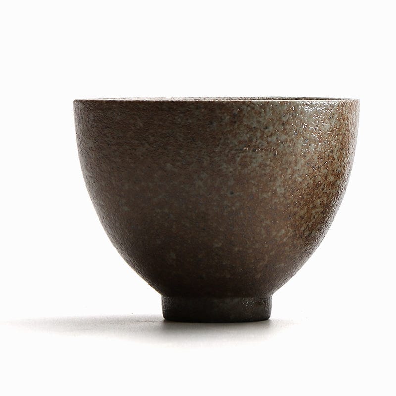 TEA TIME ESSENTIALS TEA H - Black Maitaoji Japanese-Inspired Ceramic Tea Cups