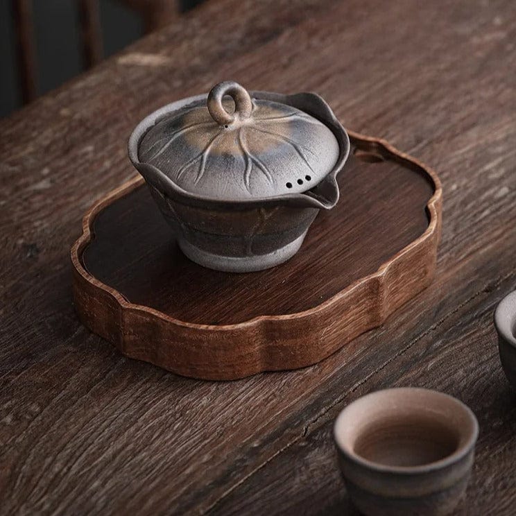 TEA TIME ESSENTIALS TEA Jingdezhen Wood-fired Kungfu Iron-glazed Tea Bowl