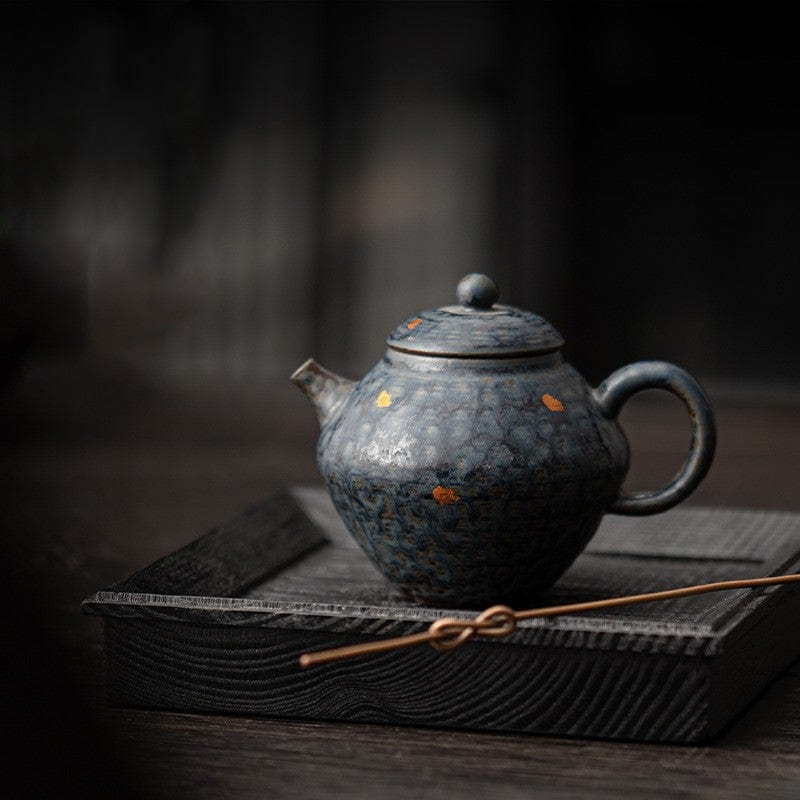 TEA TIME ESSENTIALS TEA Light Luxury Supportable Bubble Vintage Teapot