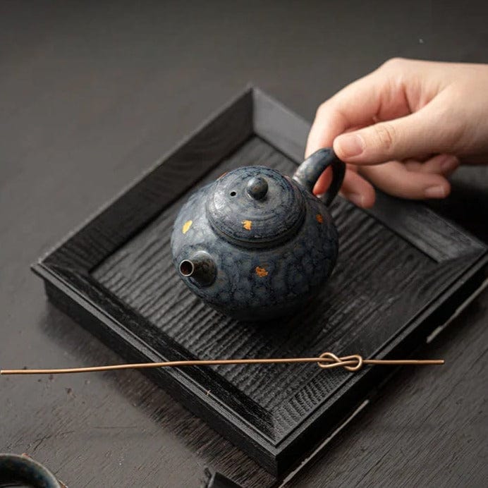 TEA TIME ESSENTIALS TEA Light Luxury Supportable Bubble Vintage Teapot