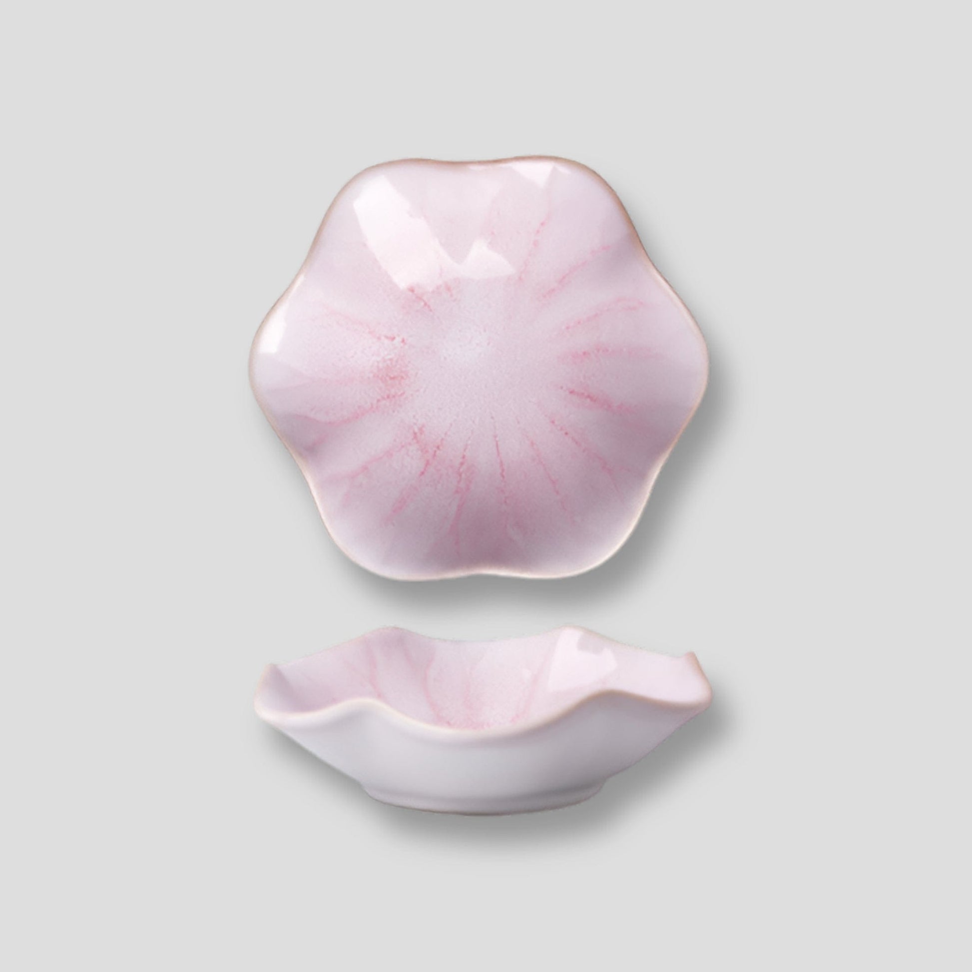 TEA TIME ESSENTIALS TEA Lotus Leaf Pink Lotus Leaf and Sunflower Set - Porcelain Tea Coasters