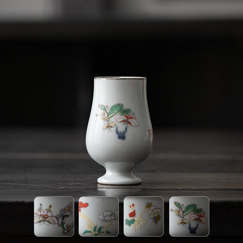 TEA TIME ESSENTIALS TEA Manmiao Tea Cup Handmade Manmiao Tea Goblet