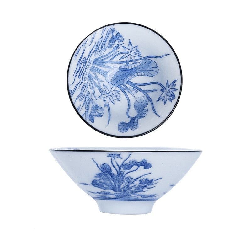 TEA TIME ESSENTIALS TEA N Azure Elegance Tea Bowl