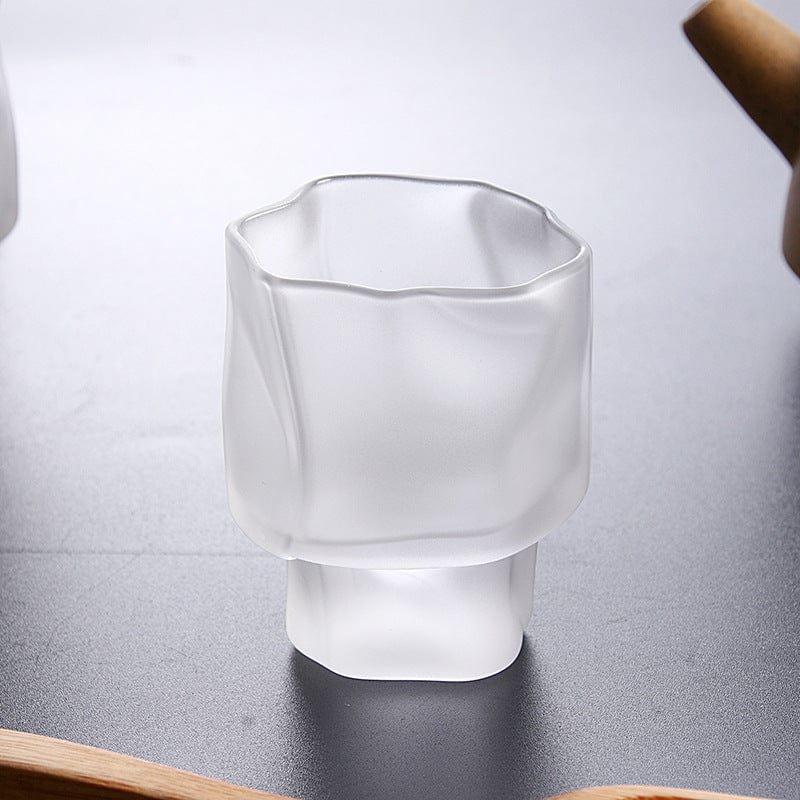 TEA TIME ESSENTIALS TEA Origami Blossom Glass Tea Cup