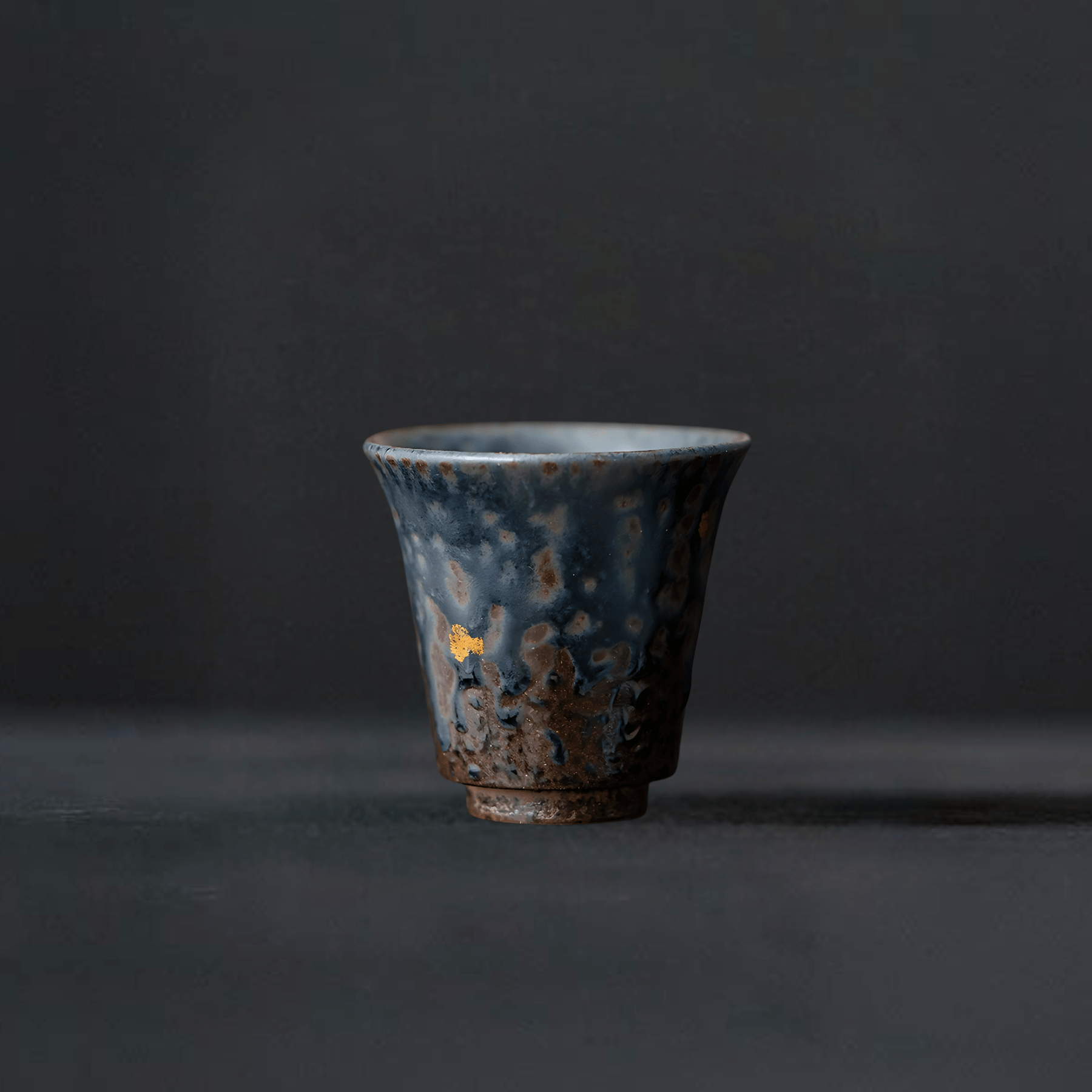 TEA TIME ESSENTIALS TEA Peacock Blue Rock Mud Tea Cups