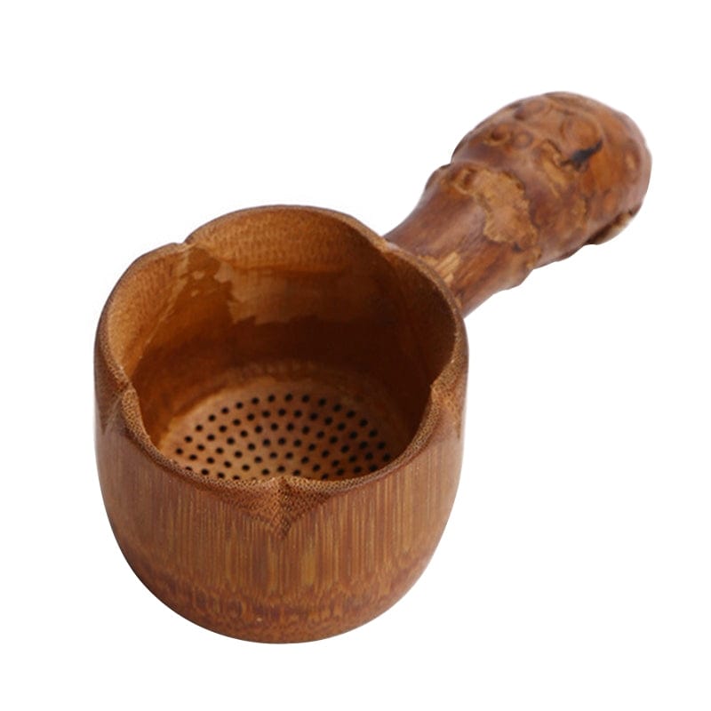 TEA TIME ESSENTIALS TEA Plum Blossom Vintage Japanese Style Bamboo Tea Ceremony Strainer