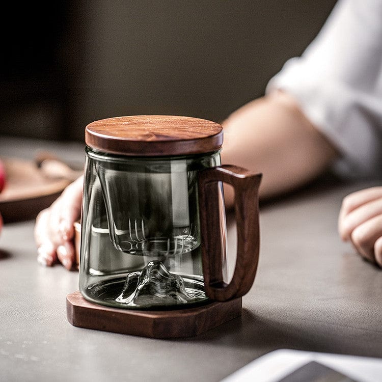 TEA TIME ESSENTIALS TEA Pure Elegance Glass Teacup Collection