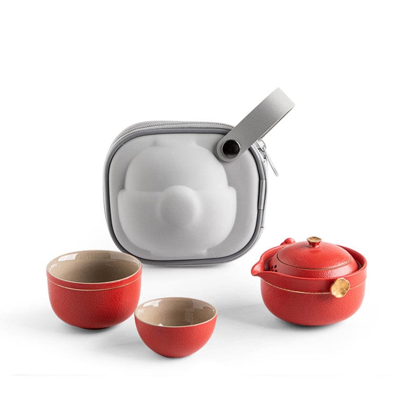 TEA TIME ESSENTIALS TEA Red Wanderlust BrewCraft - Nomadic Elegance Tea Set