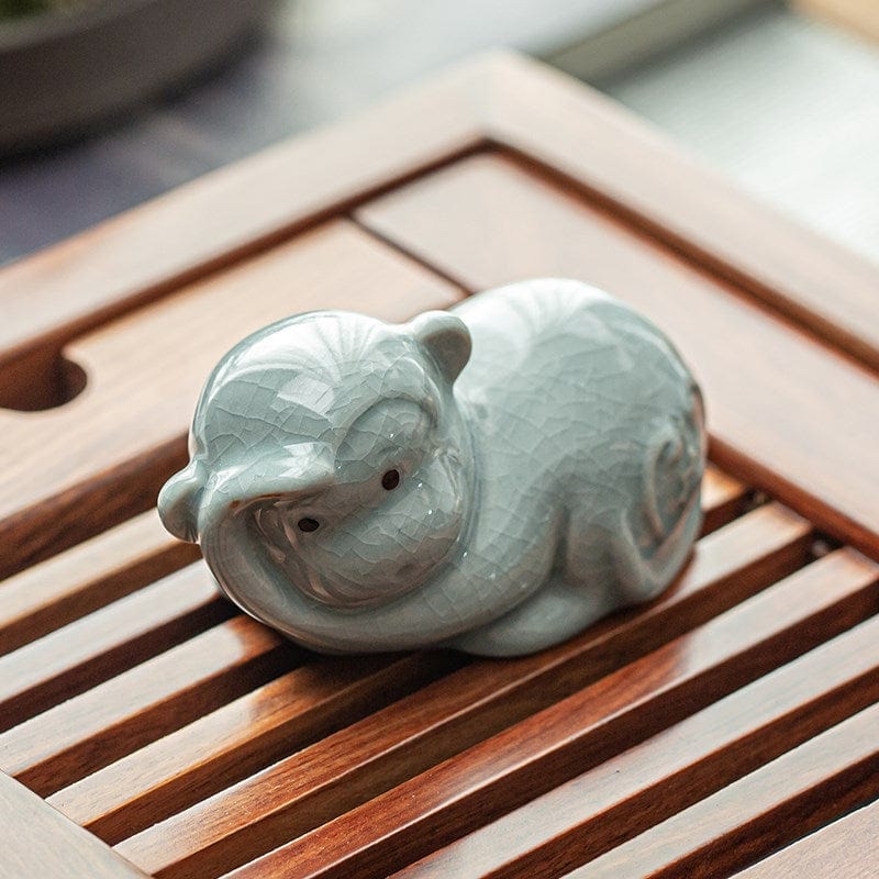 TEA TIME ESSENTIALS TEA Shen Monkey Ceramic Zodiac Tea Pets Collection