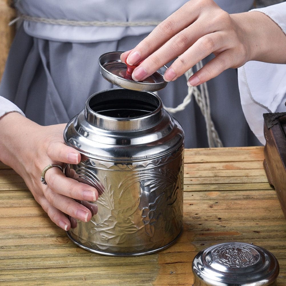 TEA TIME ESSENTIALS TEA Tea Pot Grande Stainless Steel Tea Vault