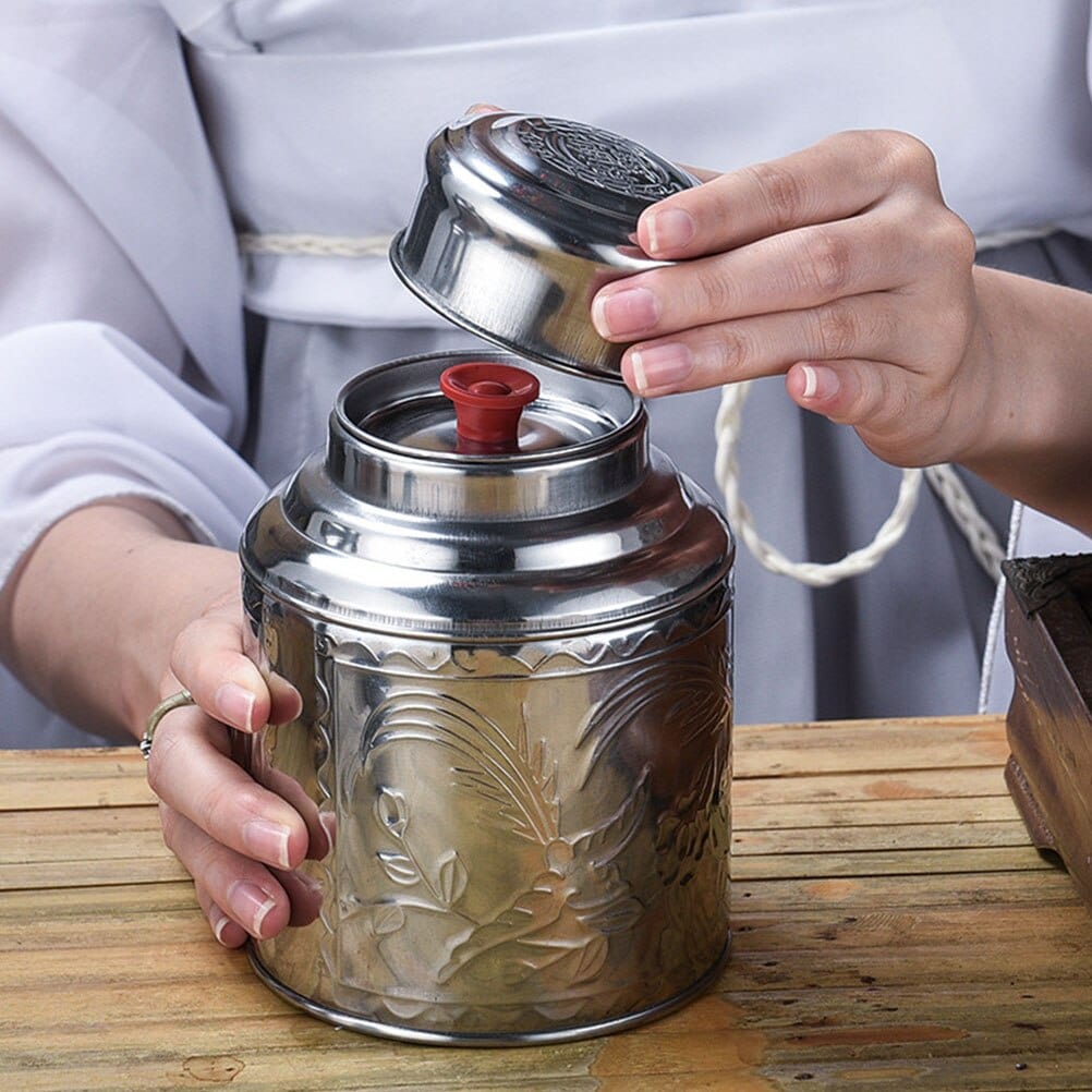 TEA TIME ESSENTIALS TEA Tea Pot Grande Stainless Steel Tea Vault