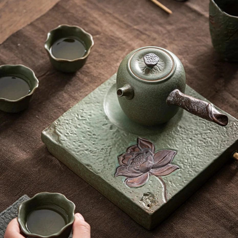 TEA TIME ESSENTIALS TEA Tranquil Essence - Household Ceramic Tea Set