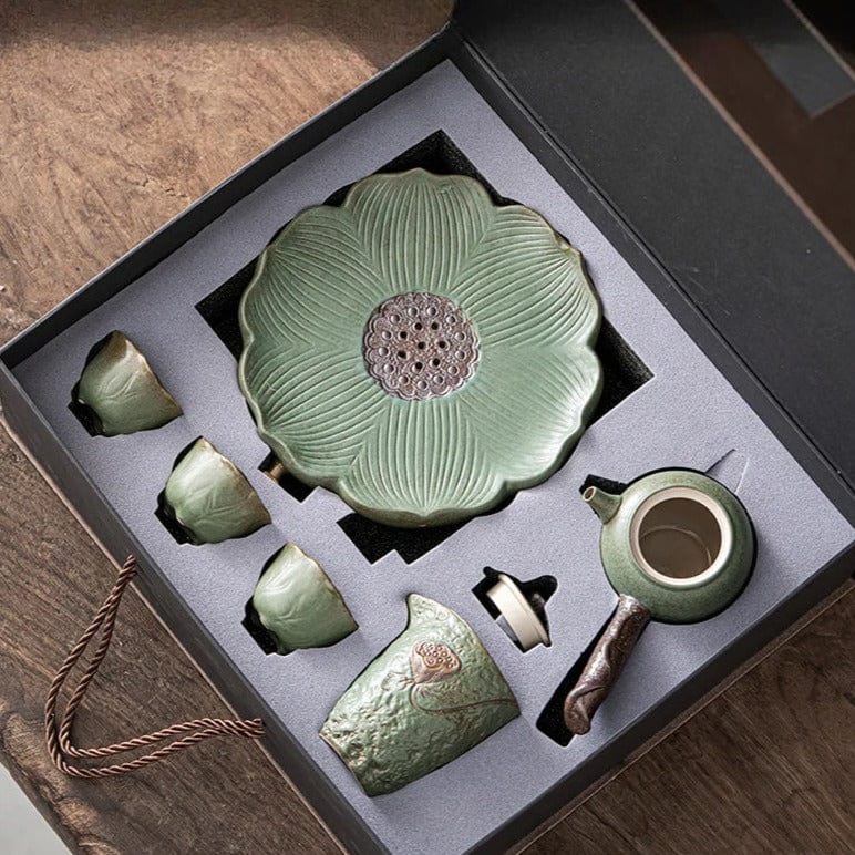 TEA TIME ESSENTIALS TEA Tranquil Essence - Household Ceramic Tea Set