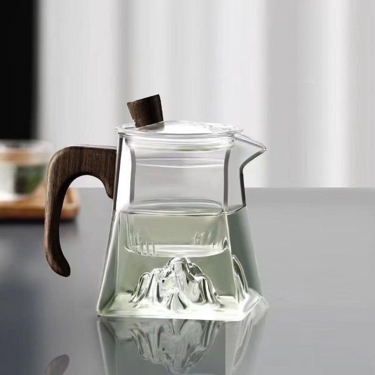 TEA TIME ESSENTIALS TEA Transparent VistaBrew Borosilicate Summit Teapot