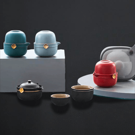 TEA TIME ESSENTIALS TEA Wanderlust BrewCraft - Nomadic Elegance Tea Set