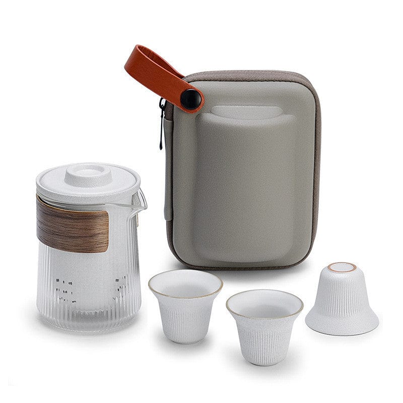 TEA TIME ESSENTIALS TEA White Adventure Elegance Tea Set