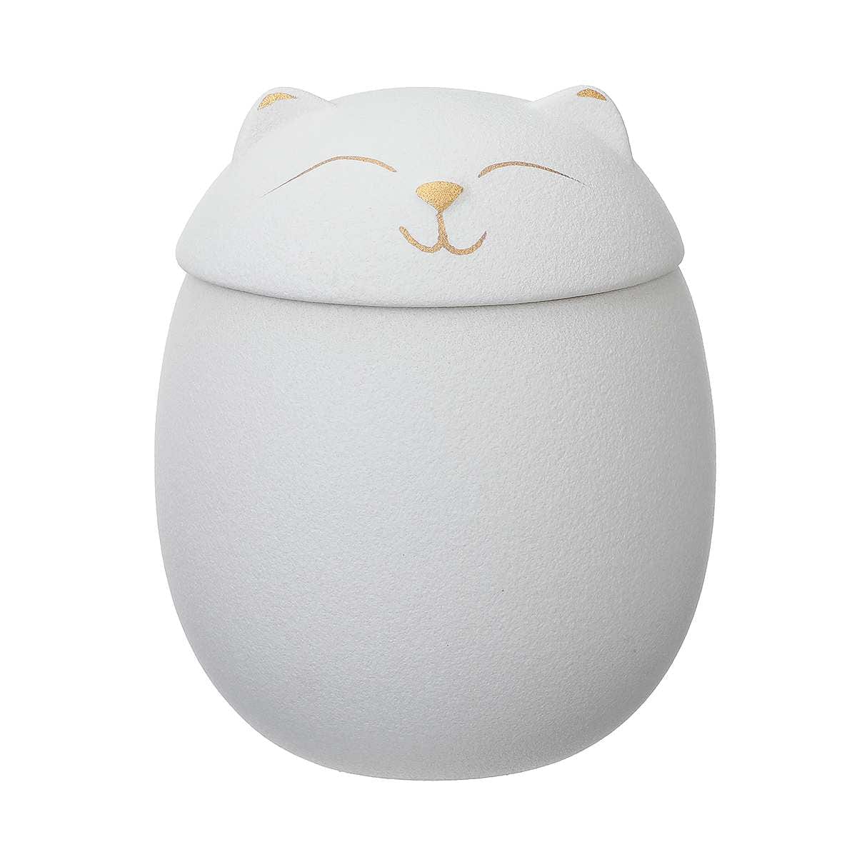 TEA TIME ESSENTIALS TEA White / Large Purrfect Paws Ceramic Tea Cat