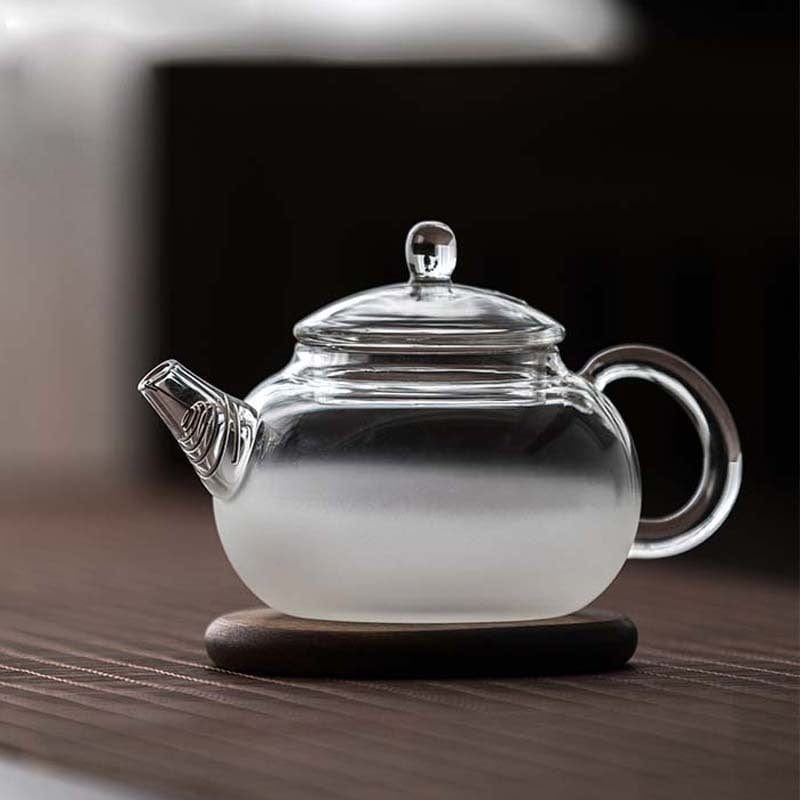 TEA TIME ESSENTIALS Teapot Xi Shi Pot Cloud Mist Xi Shi Glass Pot